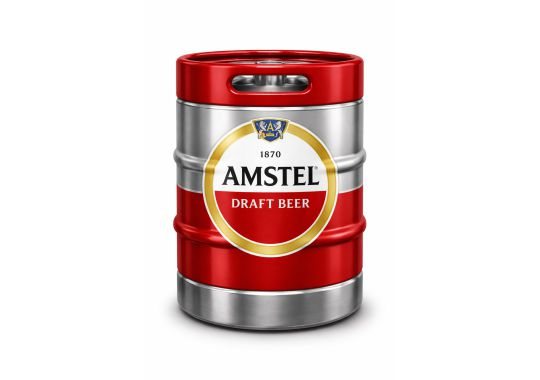 Barril de chope Amstel 50 litros