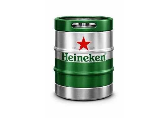 Barril de chope Heineken 50 litros